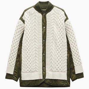 rag & bone NWT Winnie Mixed Media Jacket